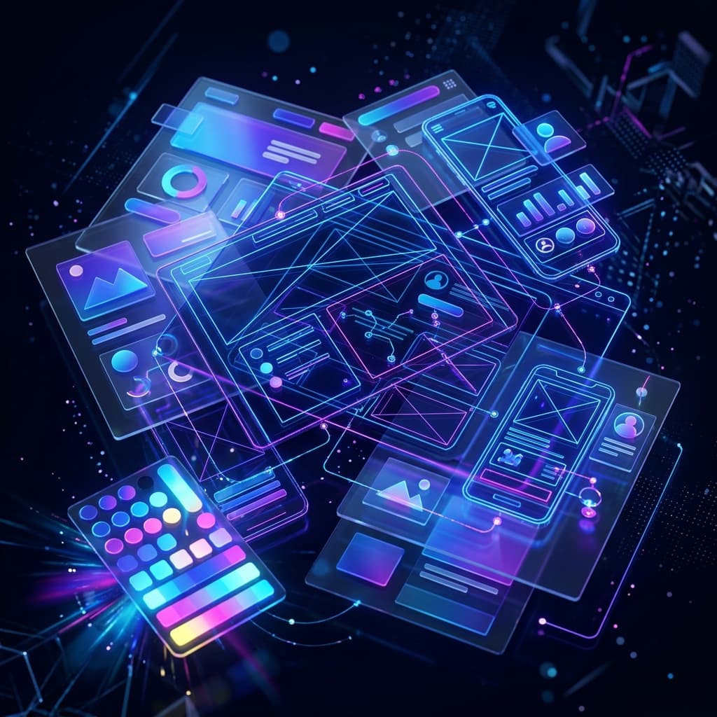 UI/UX Design Illustration